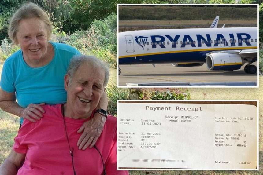 Couple On Ryanair Claim They Were Charged $140 For Printed