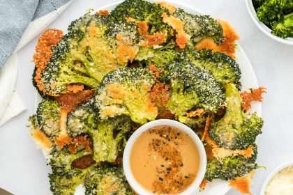 Smash Broccoli Parmesan Joy Bauer