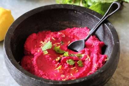 Transform Into The Holiday Season With Hot Pink Hummus