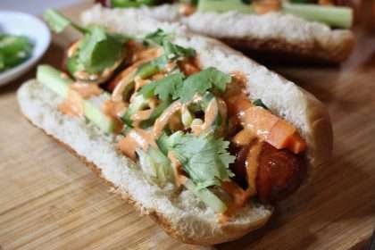 Banh Mi Spiral Cut Hot Dog Recipe