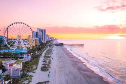 Myrtle Beach, South Carolina Is A Popular Travel Destination For