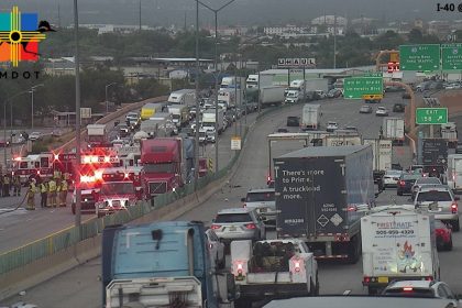 All Lanes Closed On I 40 West 12th Street In Albuquerque