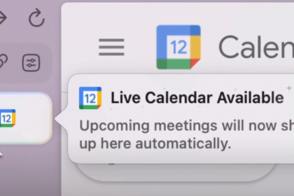 Arc Now Features A Live Calendar Button To Help You