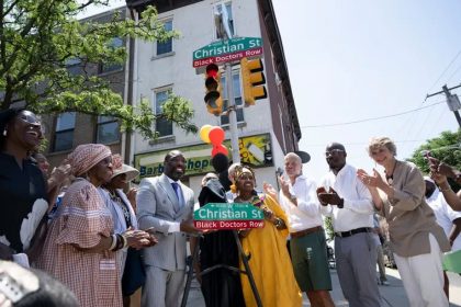 Christian Street Renamed Black Doctors Row To Honor African American History