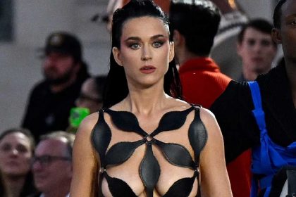 Katy Perry Sparks Imagination With Cut Out Dress At Vogue World