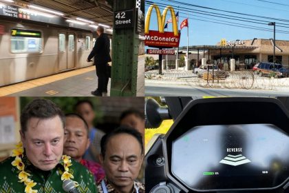 A Guantanamo Bay Drive Thru, An Unair Conditioned Subway Platform, A Backing