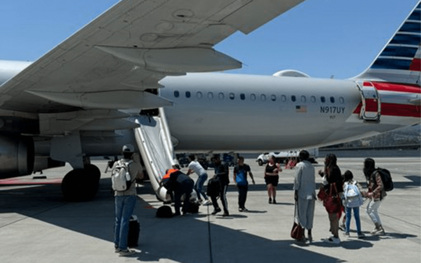 American Airlines Plane Evacuated At San Francisco International Airport Due