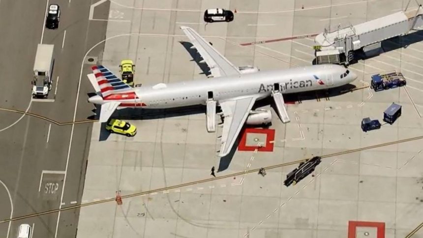 An American Airlines Plane Was Evacuated After Smoke Was Reported