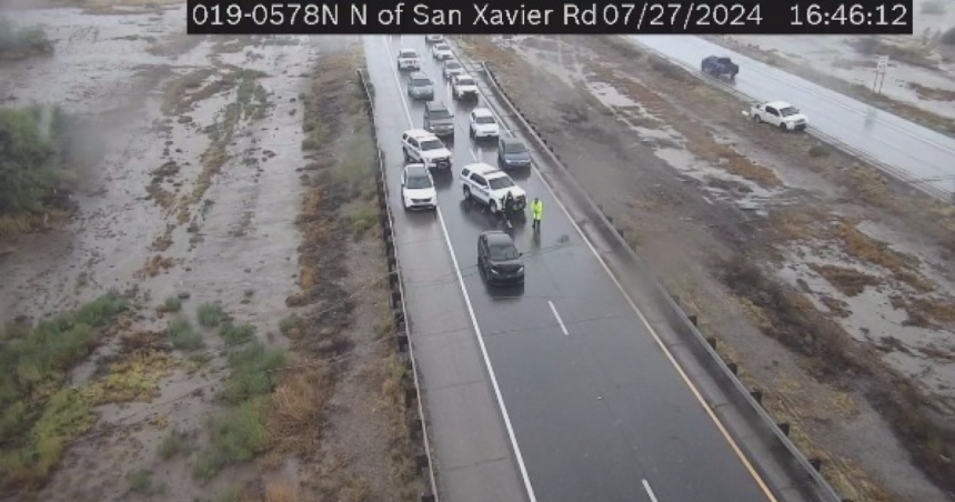 I 19 Northbound Reopens Near San Xavier Boulevard After Power Lines