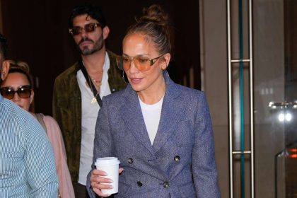 Jennifer Lopez Rocks Gen Z Fashion Staples In New York