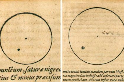 Kepler's 17th Century Drawing Of The Sun Ignites Mysteries Of