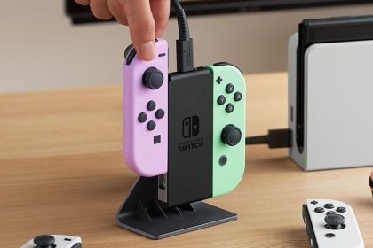 Nintendo Finally Launches Its Own Joy Con Controller Charging Station