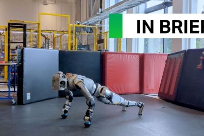 Boston Dynamics' New Electric Robot Atlas Can Do Push Ups