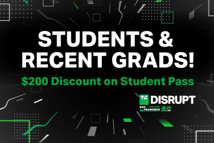 Students And Recent Graduates: Student Card Discount To Attend Disrupt